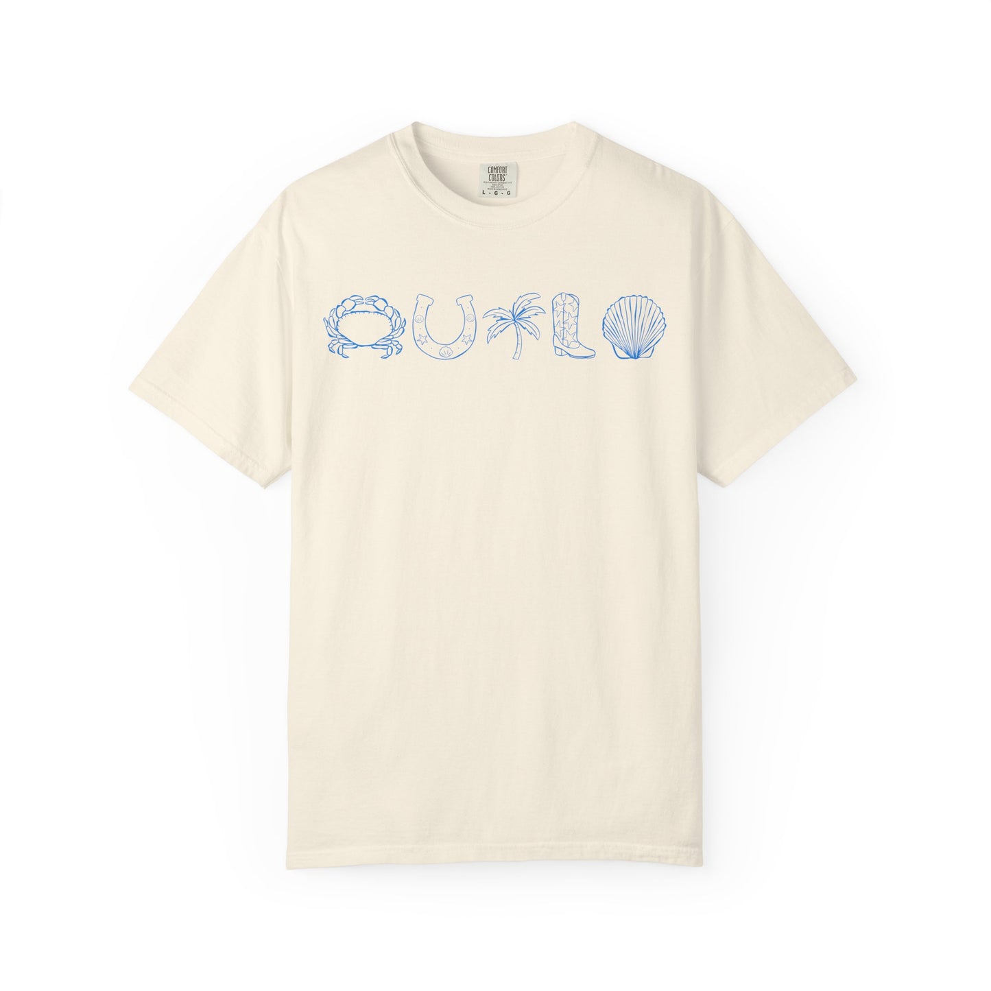 Coastal Cowgirl Comfort Colors Tee