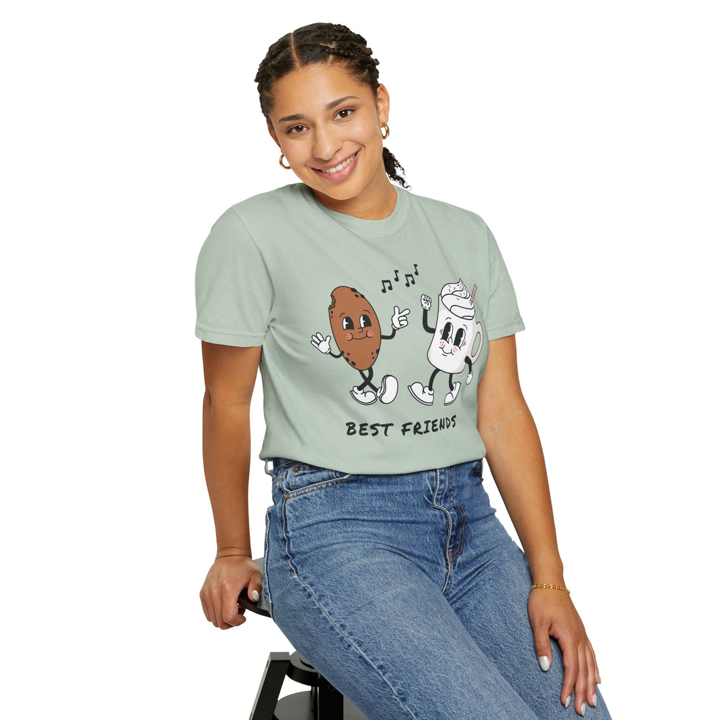 Cookies & Milk Best Friends Comfort Colors Tee