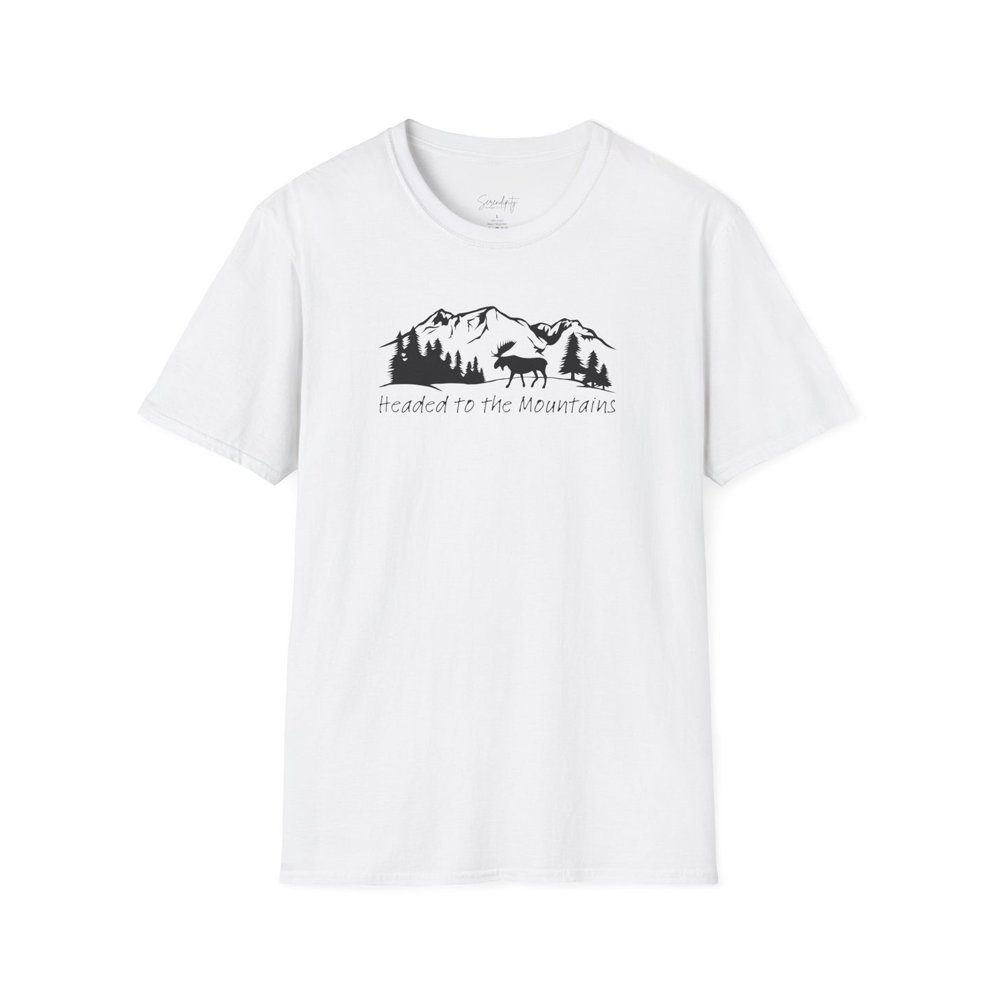 Headed to the Mountains Soft Style Tee
