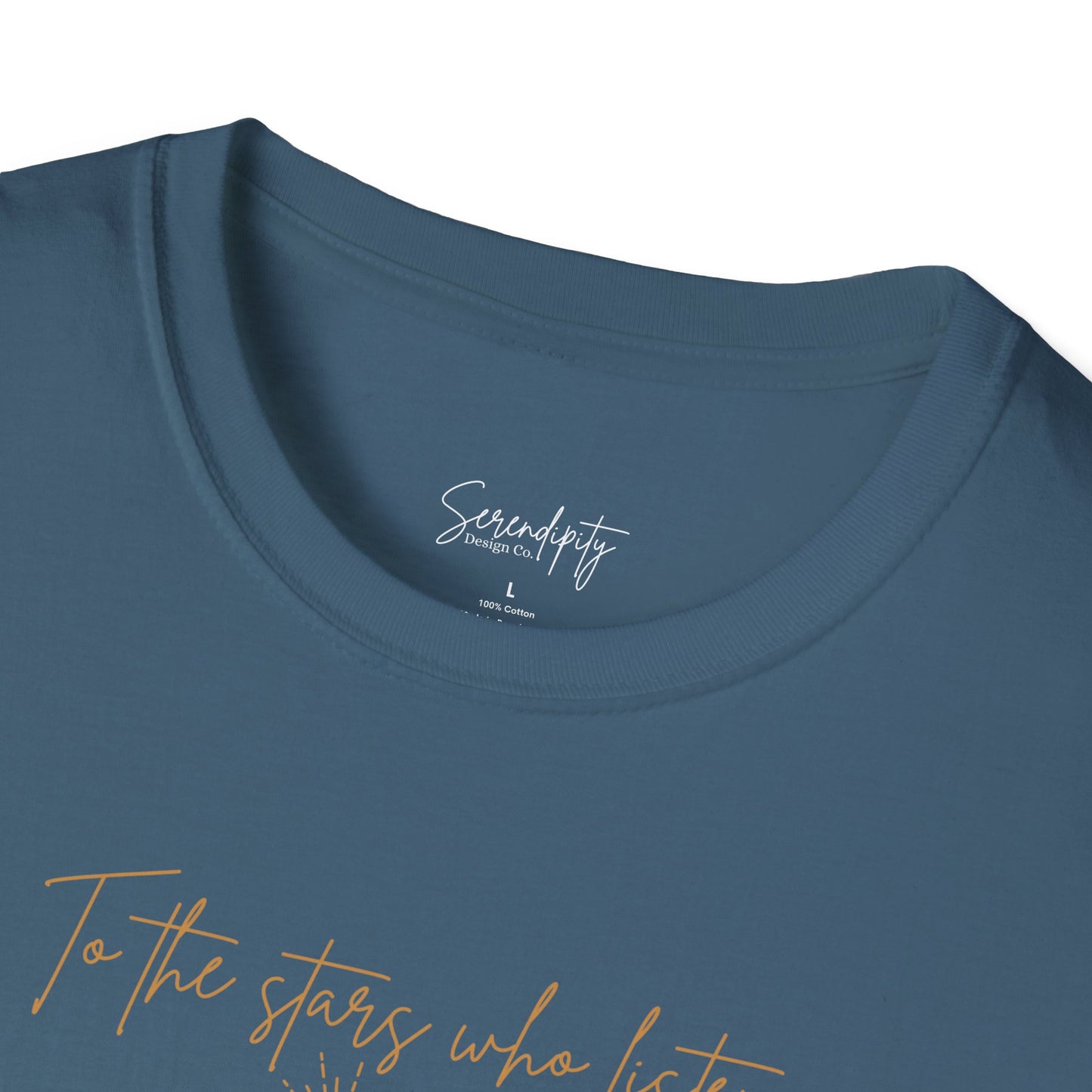 To The Stars Who Listen Soft Style Tee