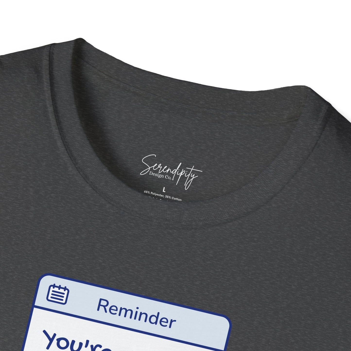 You're On Your Own Kid Reminder Soft Style Tee