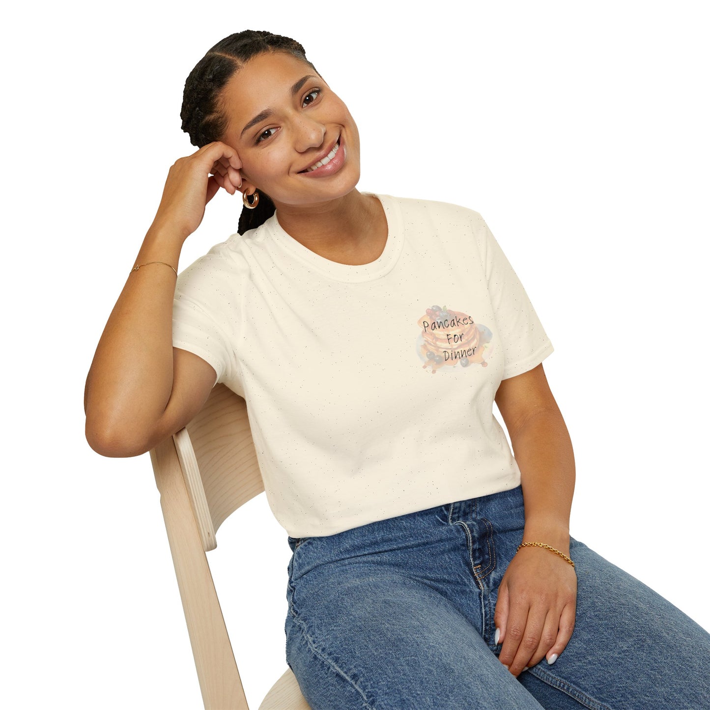 Pancakes for Dinner Soft Style Tee
