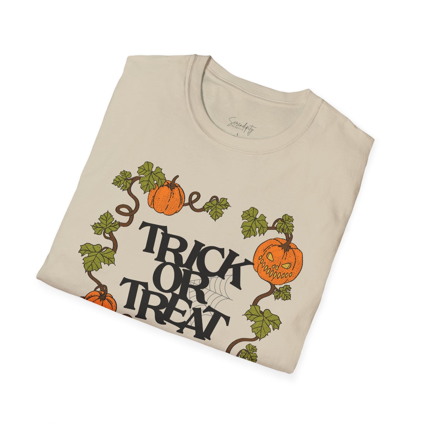 Vintage Trick or Treat Soft Style Tee