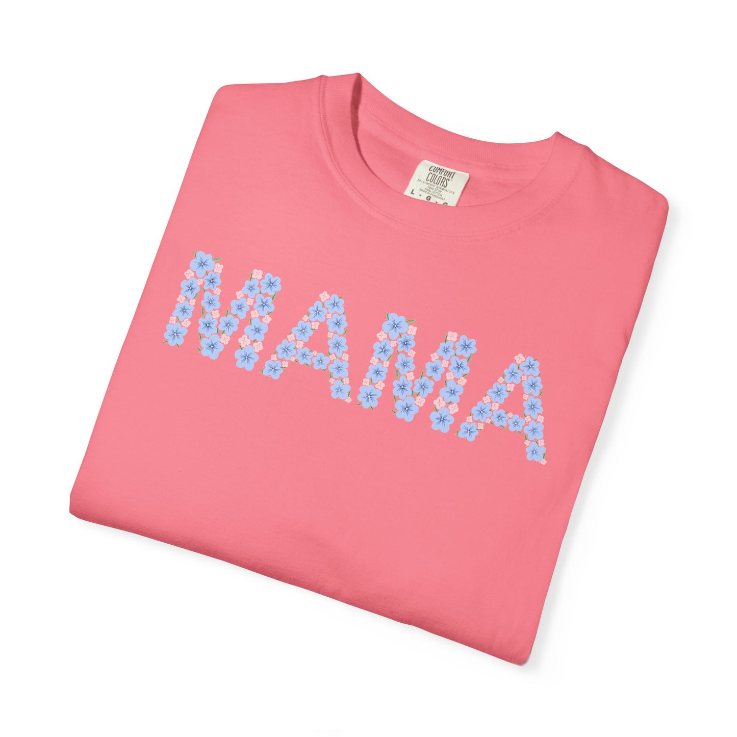Mama Floral Comfort Colors Tee