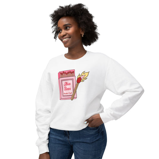 Slow Burn Matches Comfort Colors Sweatshirt
