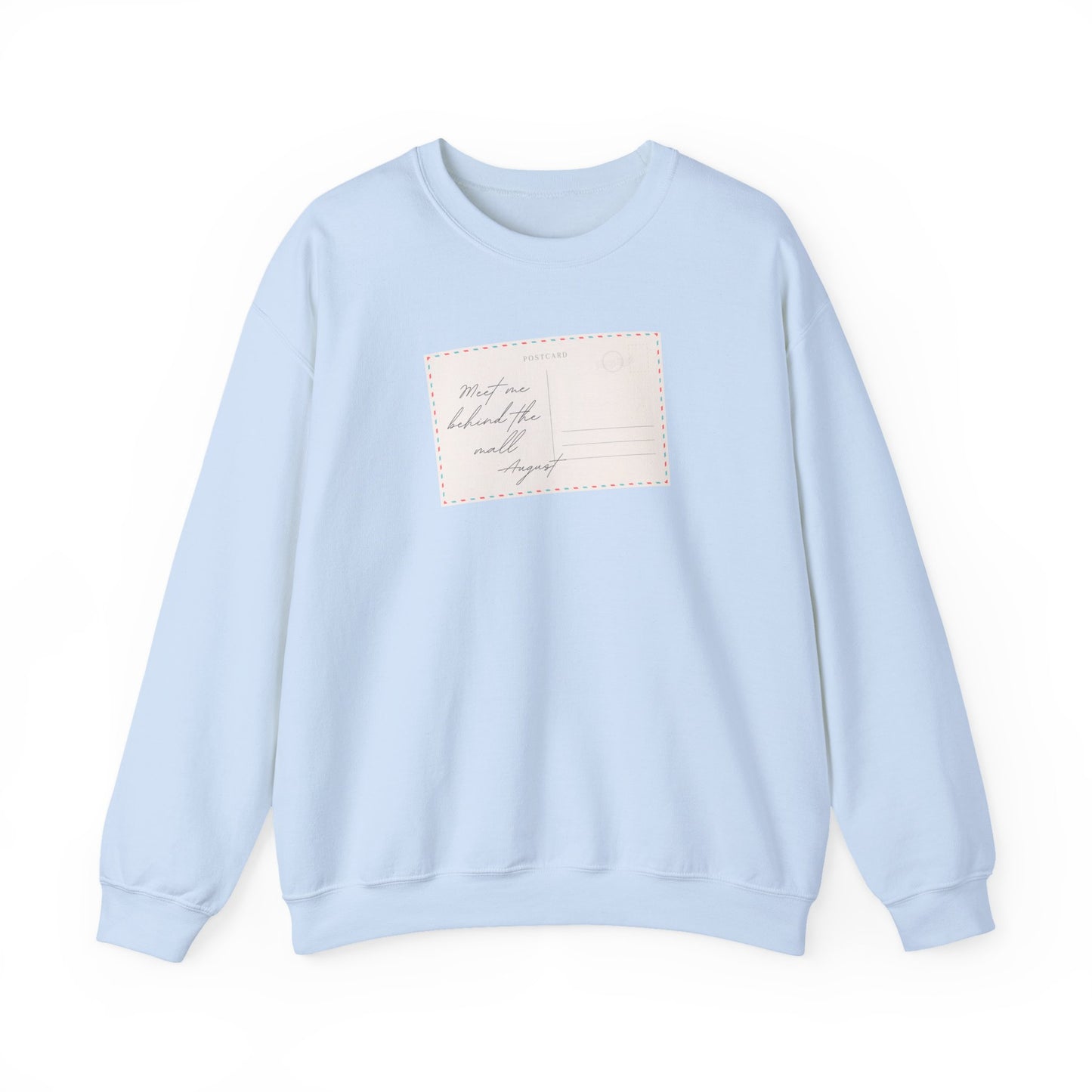 August Postcard Crewneck Sweatshirt