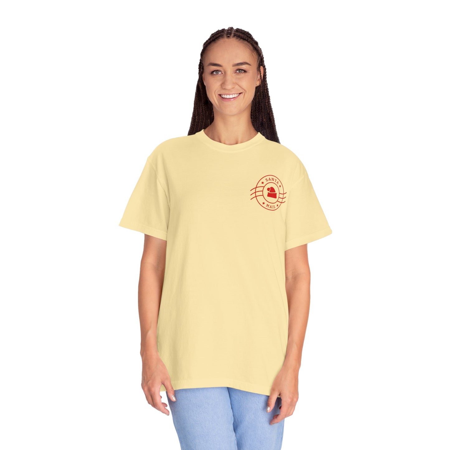 Santa Mail Comfort Colors Tee