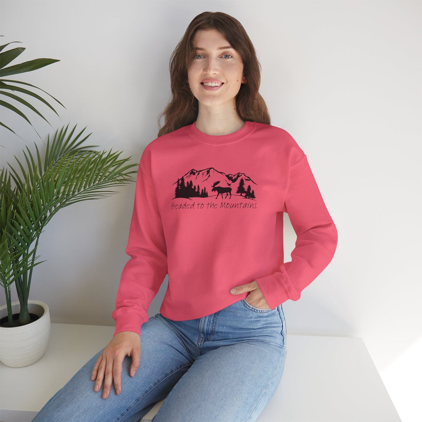 Headed to the Mountains Crewneck Sweatshirt