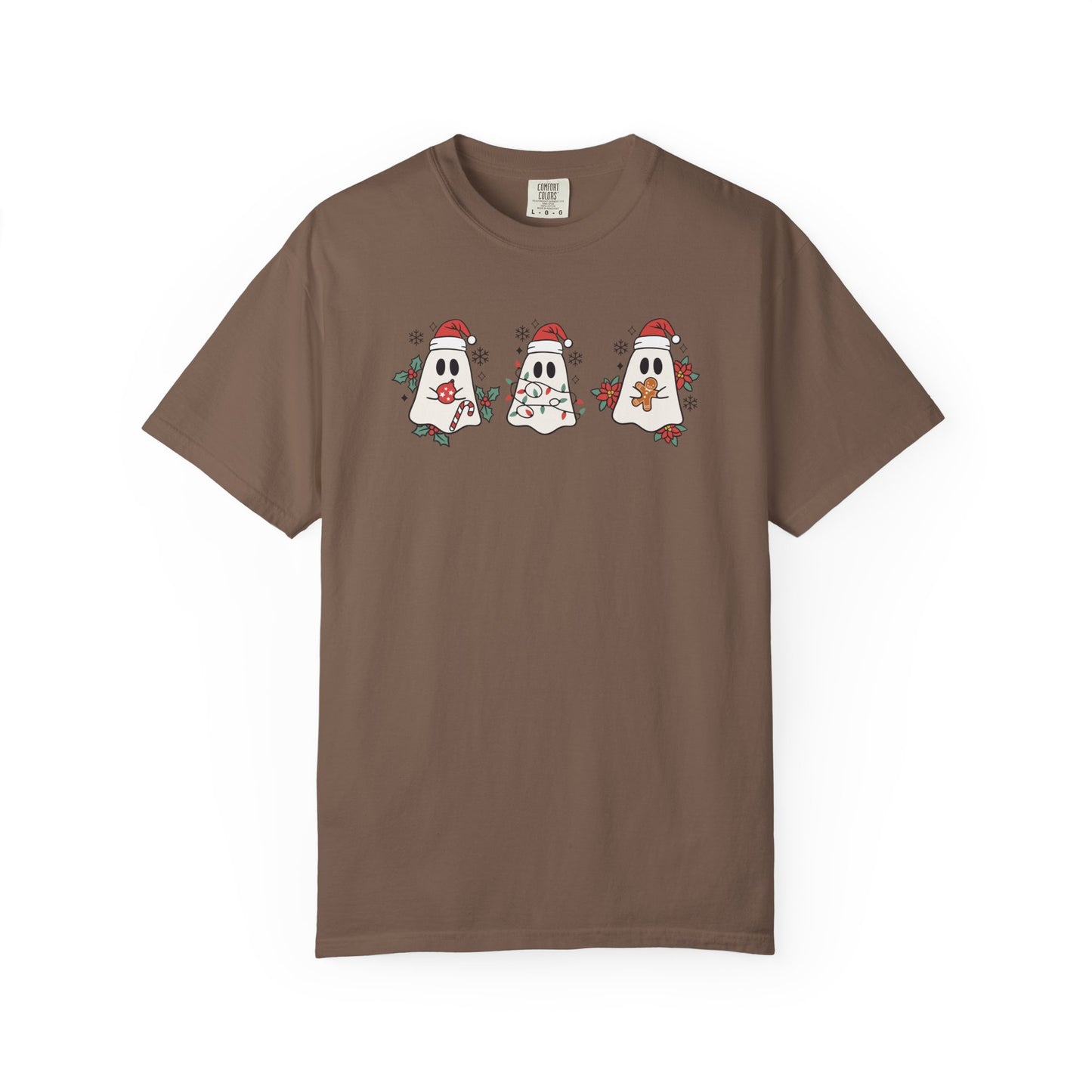Christmas Ghosties Comfort Colors Tee