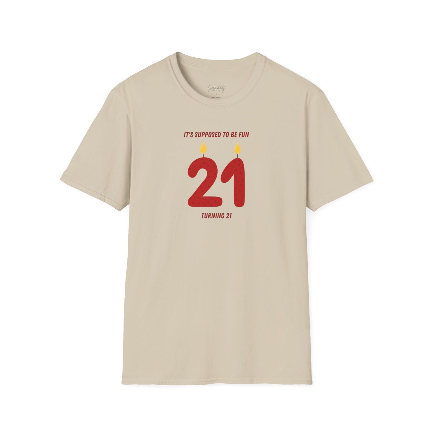 Turning 21 Soft Style Tee