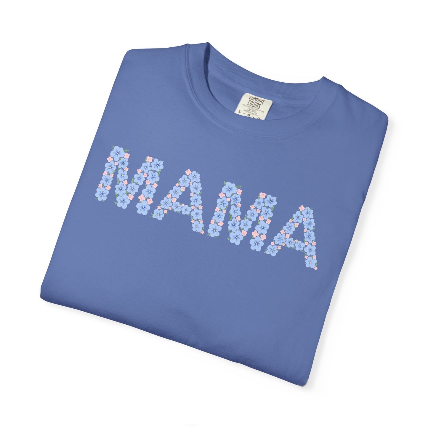 Mama Floral Comfort Colors Tee