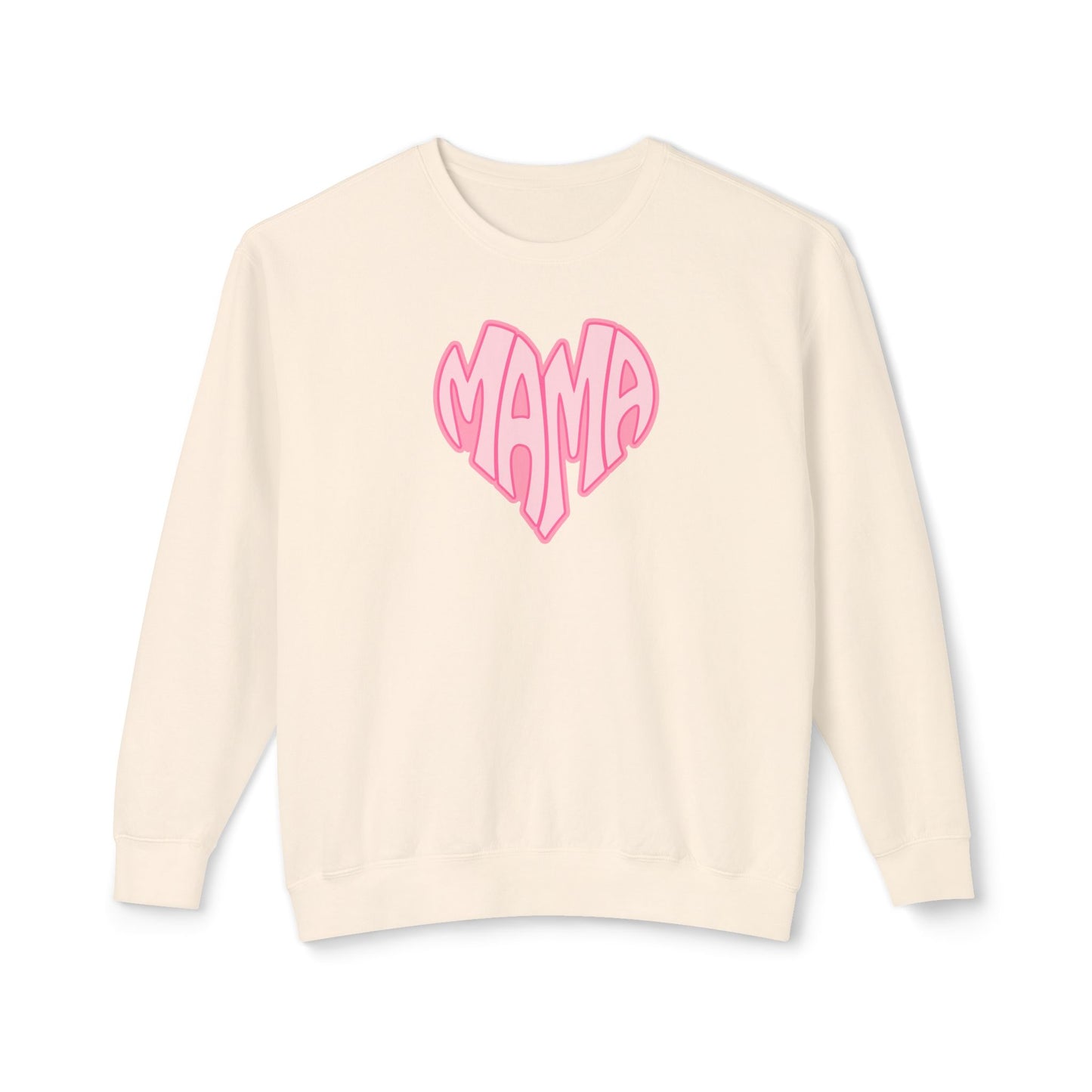 Mama Heart Comfort Colors Sweatshirt