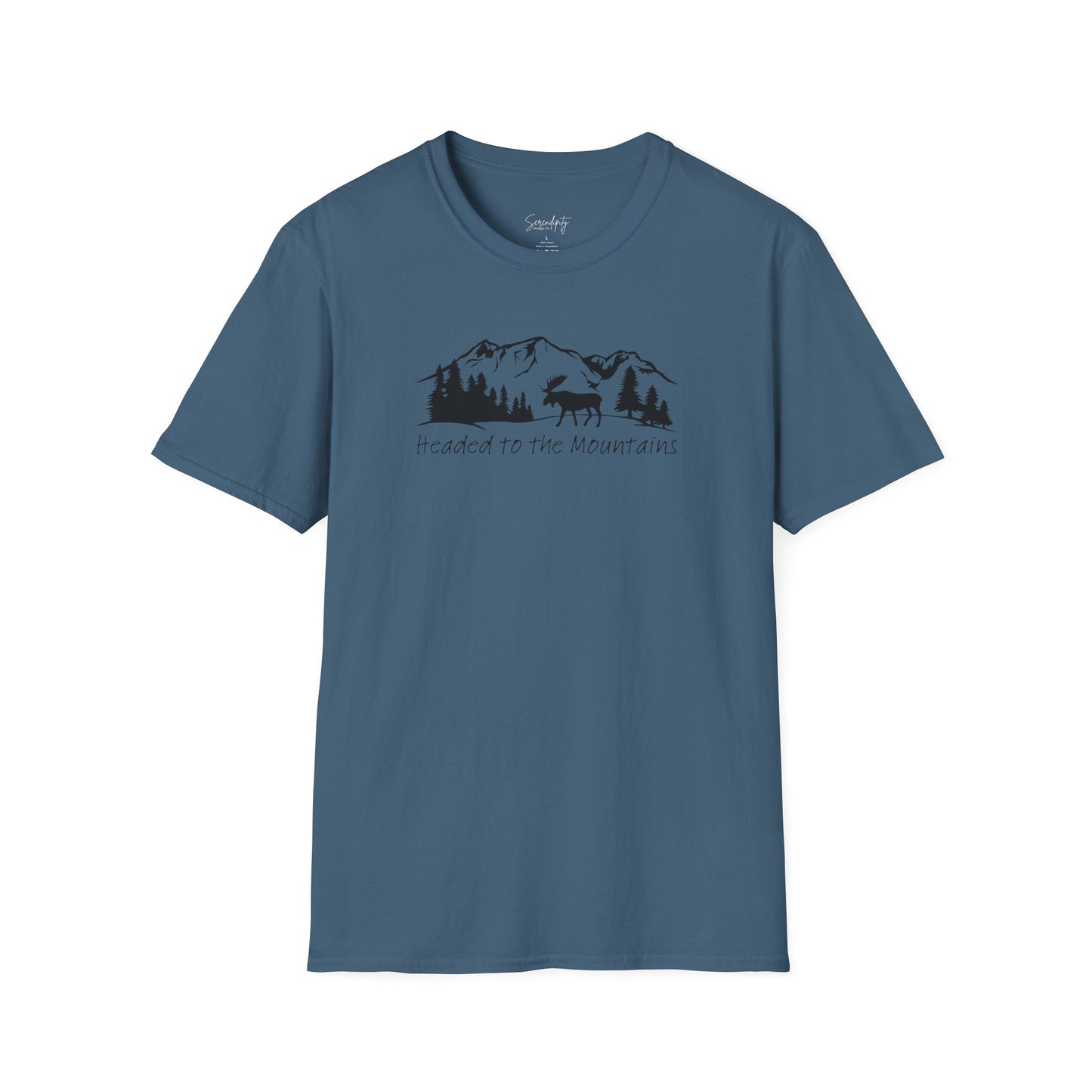 Headed to the Mountains Soft Style Tee