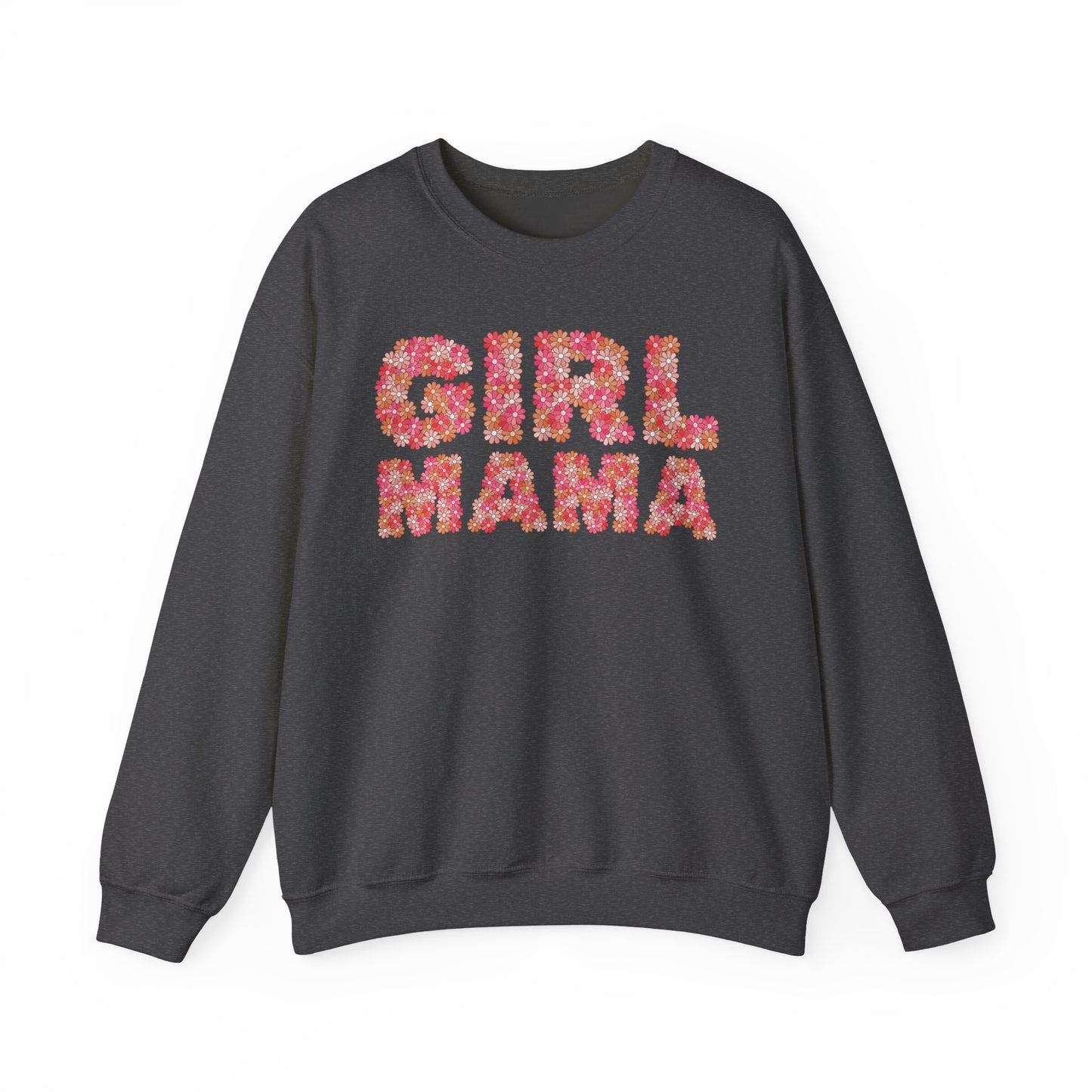Girl Mama Floral Crewneck Sweatshirt