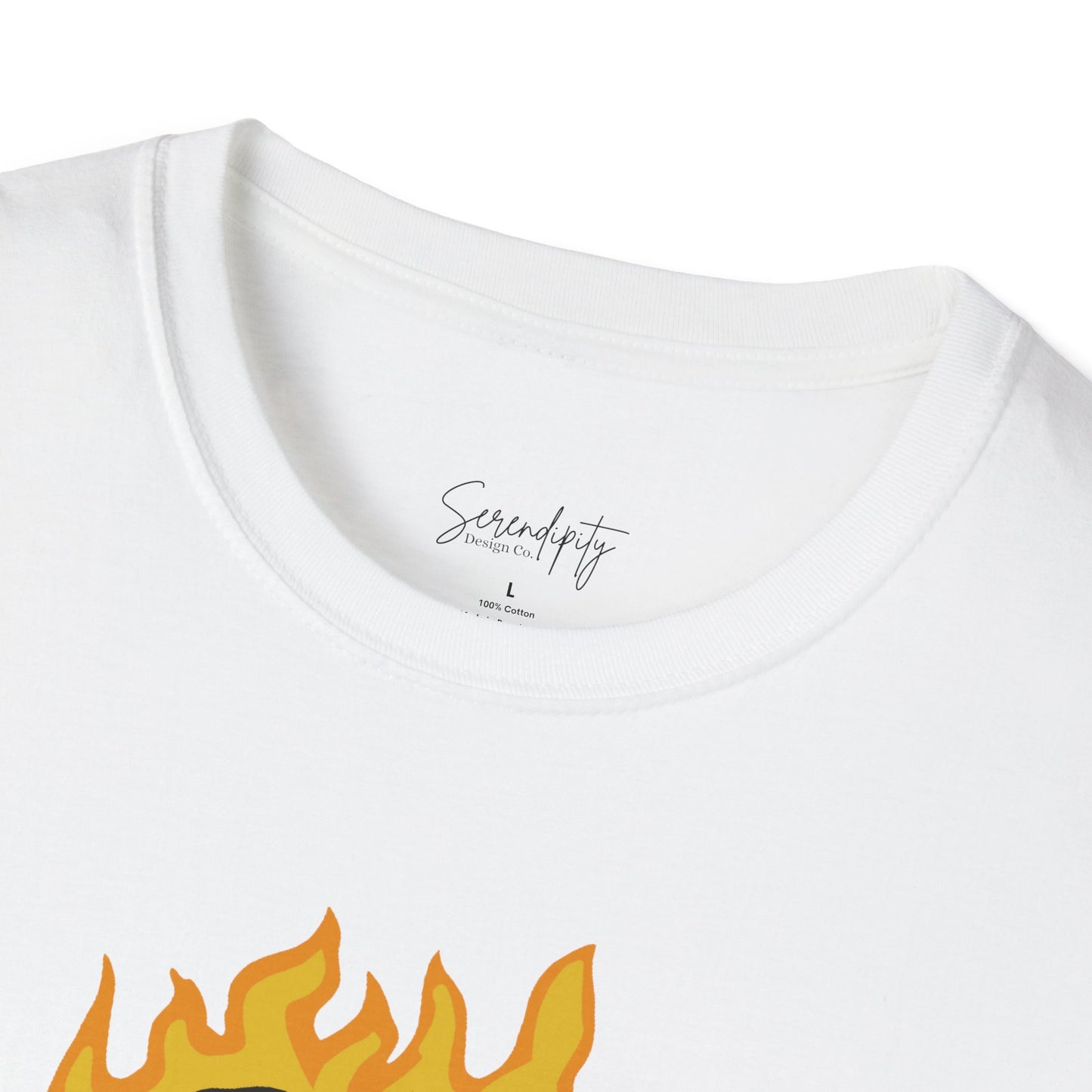 Clothes Over Bros Flaming Heart Soft Style Tee