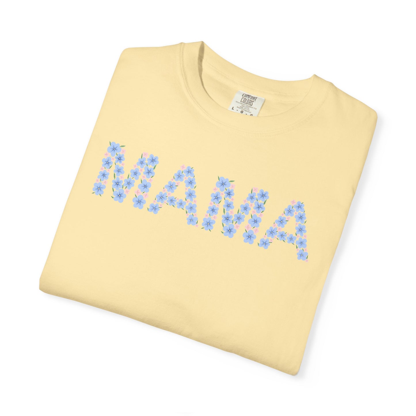 Mama Floral Comfort Colors Tee