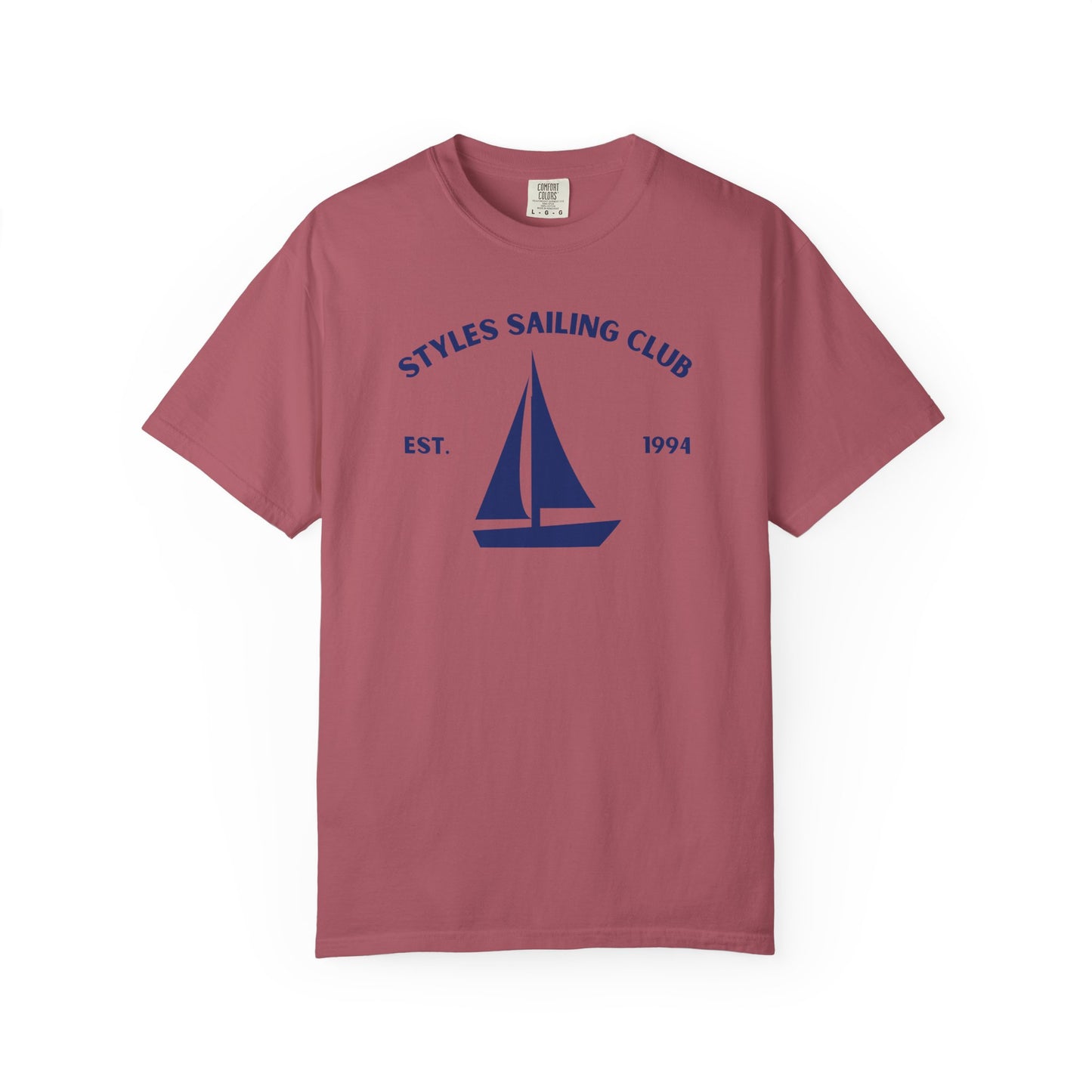 Styles Sailing Club Comfort Colors Tee