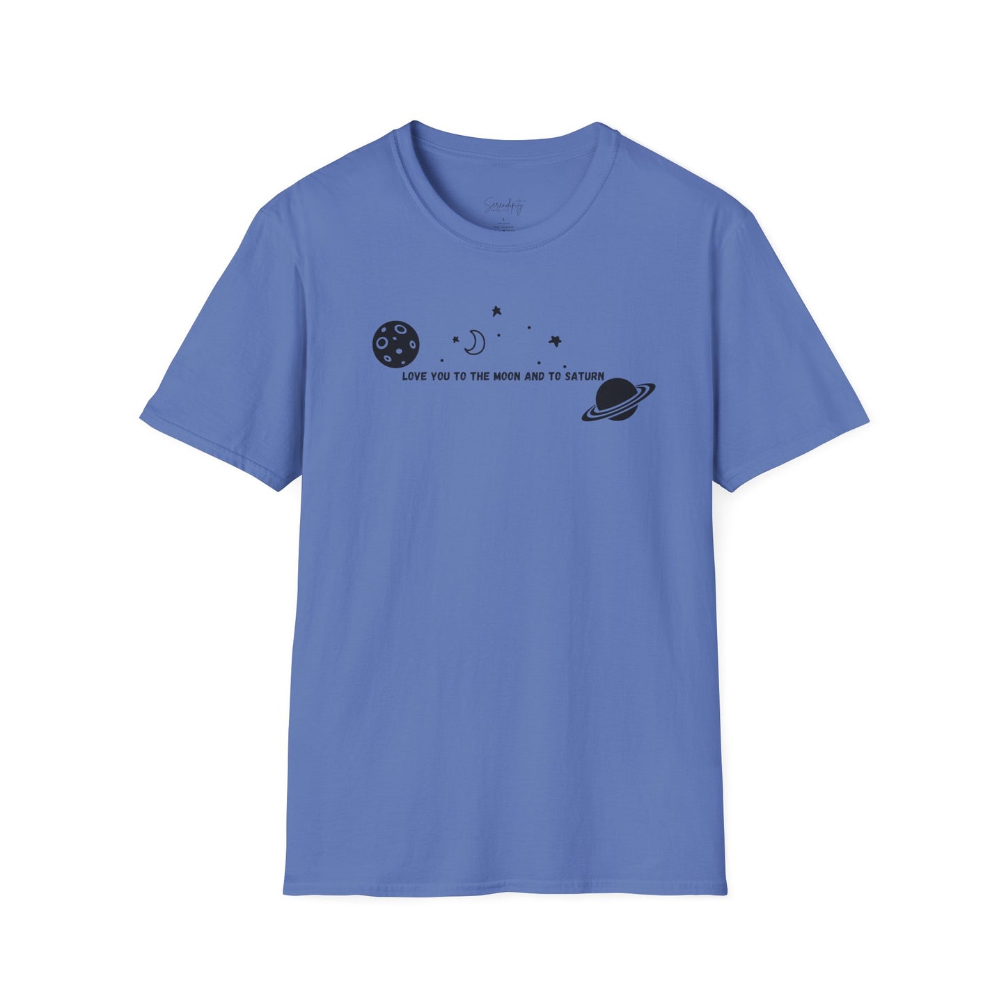 Love You to the Moon and to Saturn Soft Style Tee