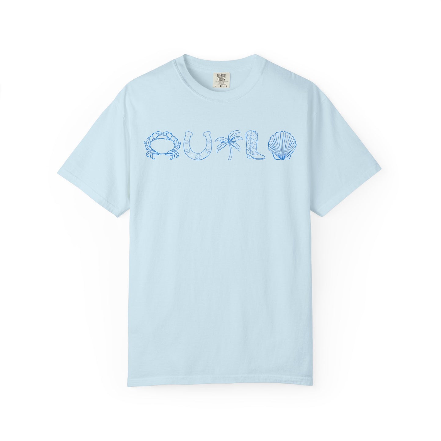 Coastal Cowgirl Comfort Colors Tee