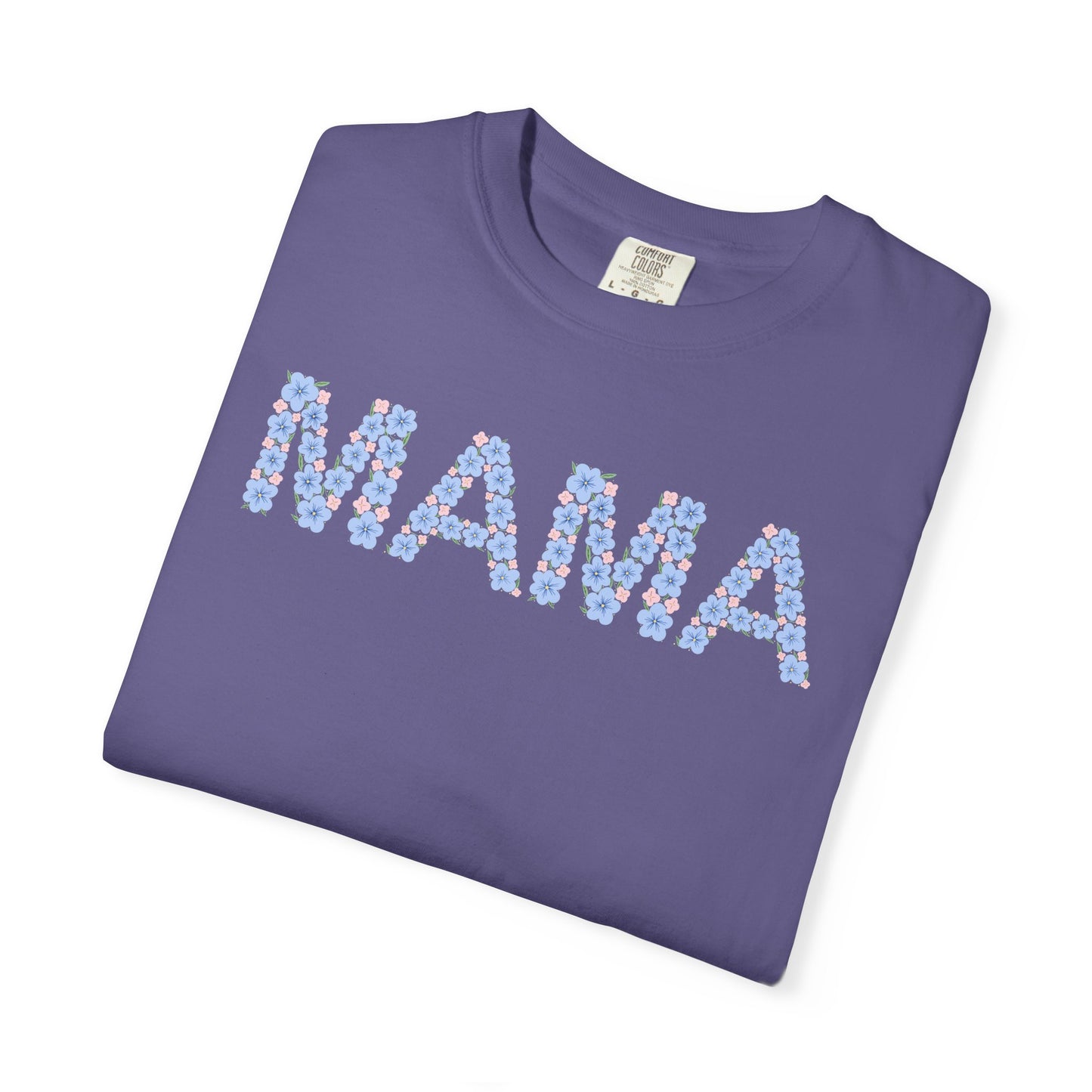 Mama Floral Comfort Colors Tee