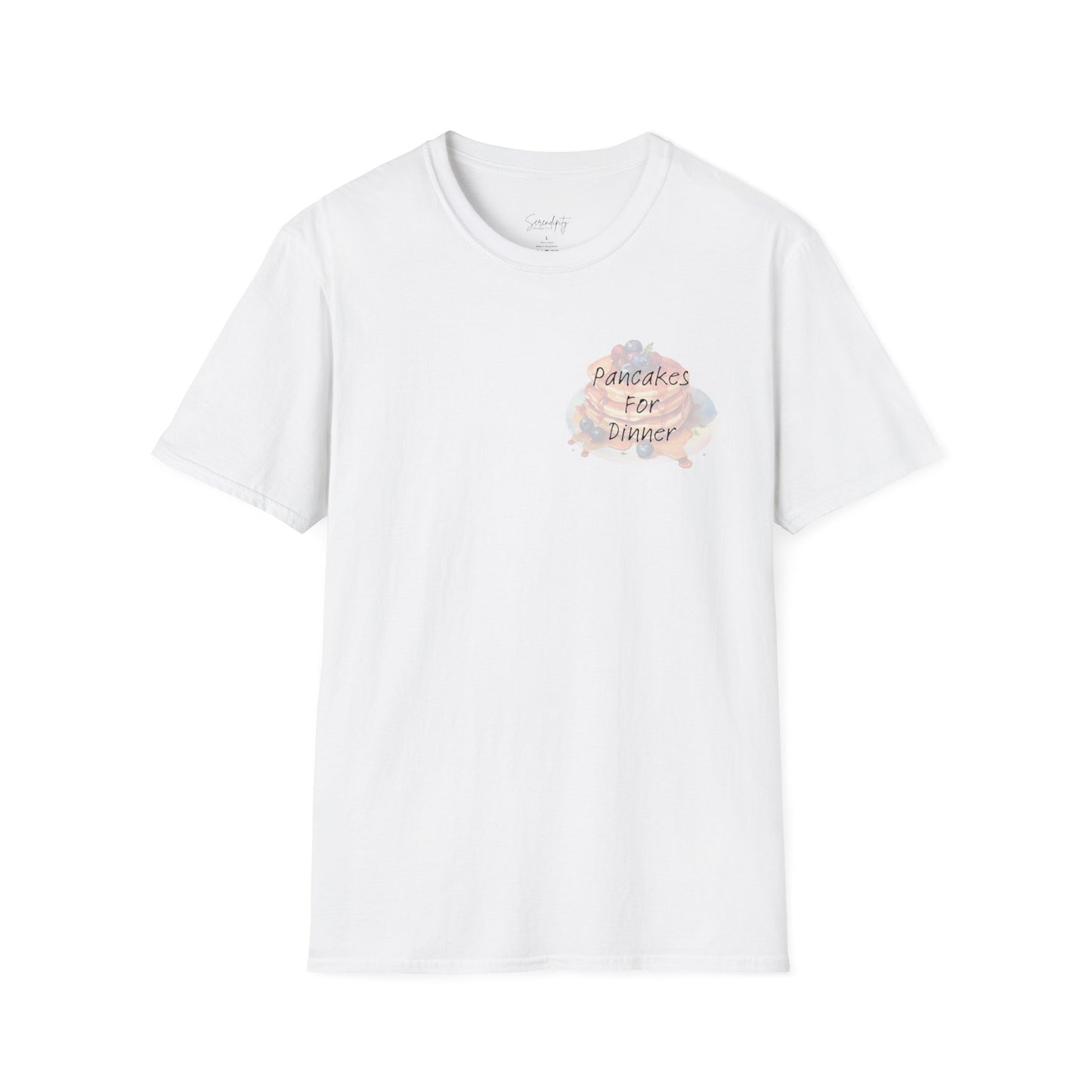 Pancakes for Dinner Soft Style Tee