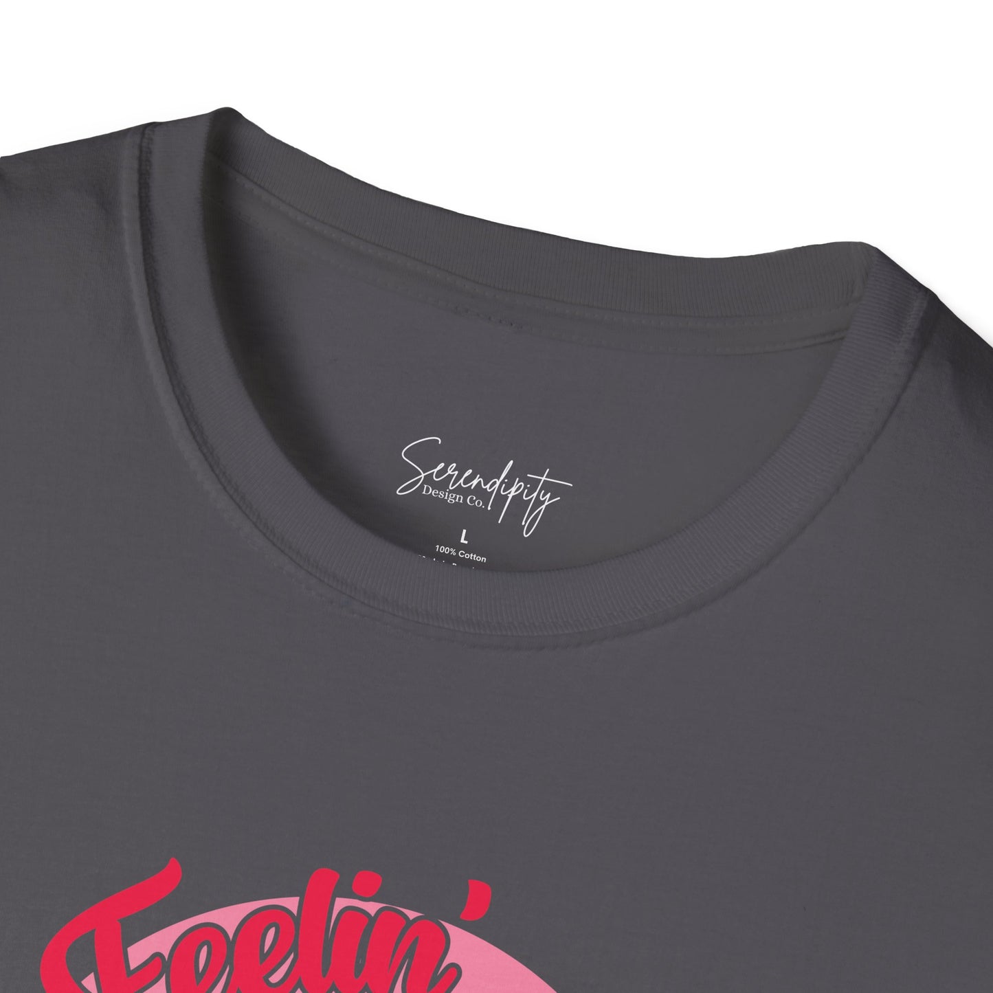 Feelin' Jolly Santa Soft Style Tee