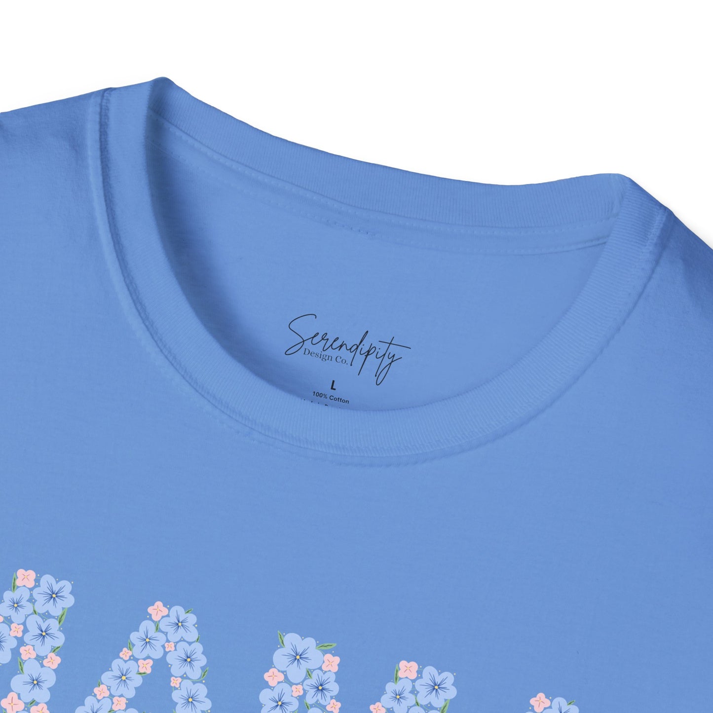 Mama Floral Soft Style Tee