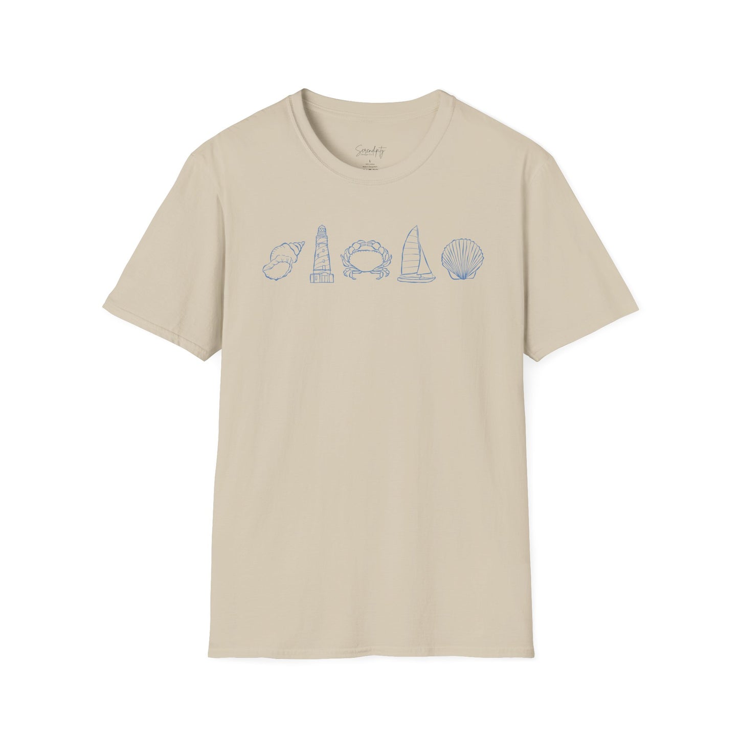 New England Aesthetic Soft Style Tee