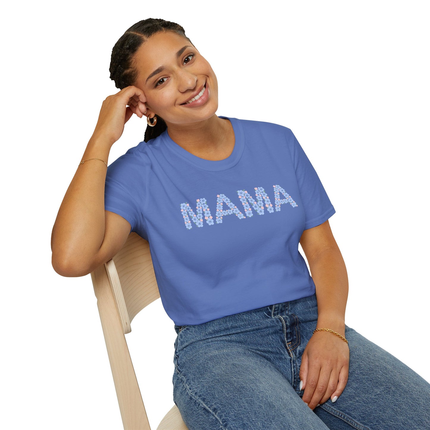 Mama Floral Soft Style Tee