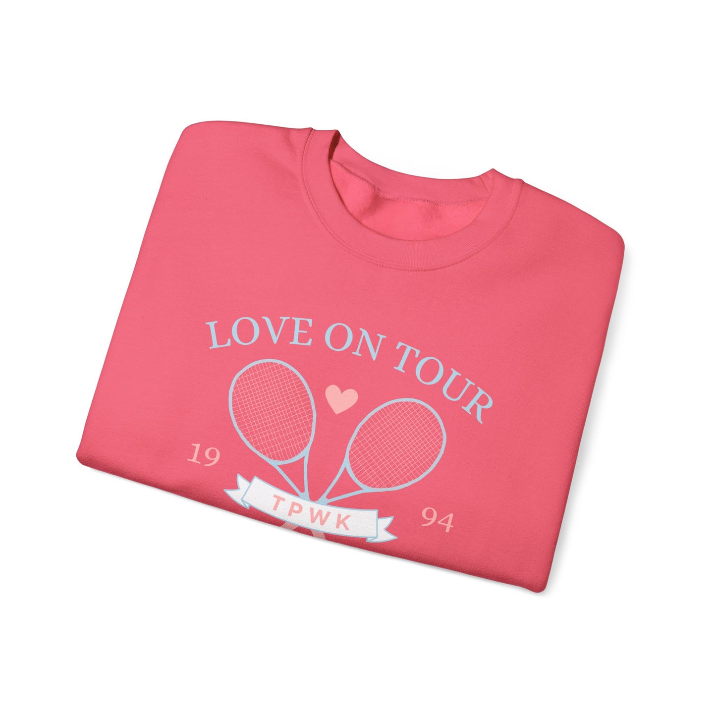 Love On Tour Tennis Club Crewneck Sweatshirt