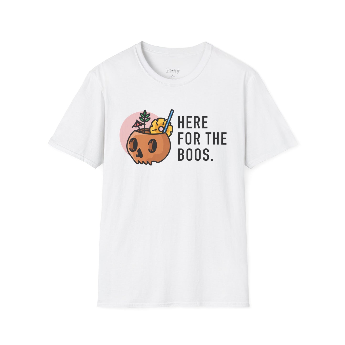 Here For The Boos Soft Style Tee