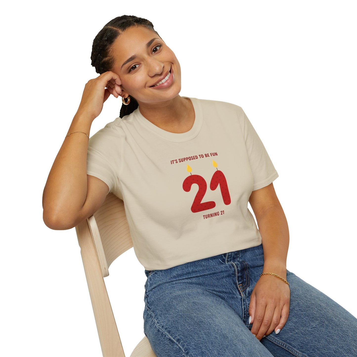 Turning 21 Soft Style Tee
