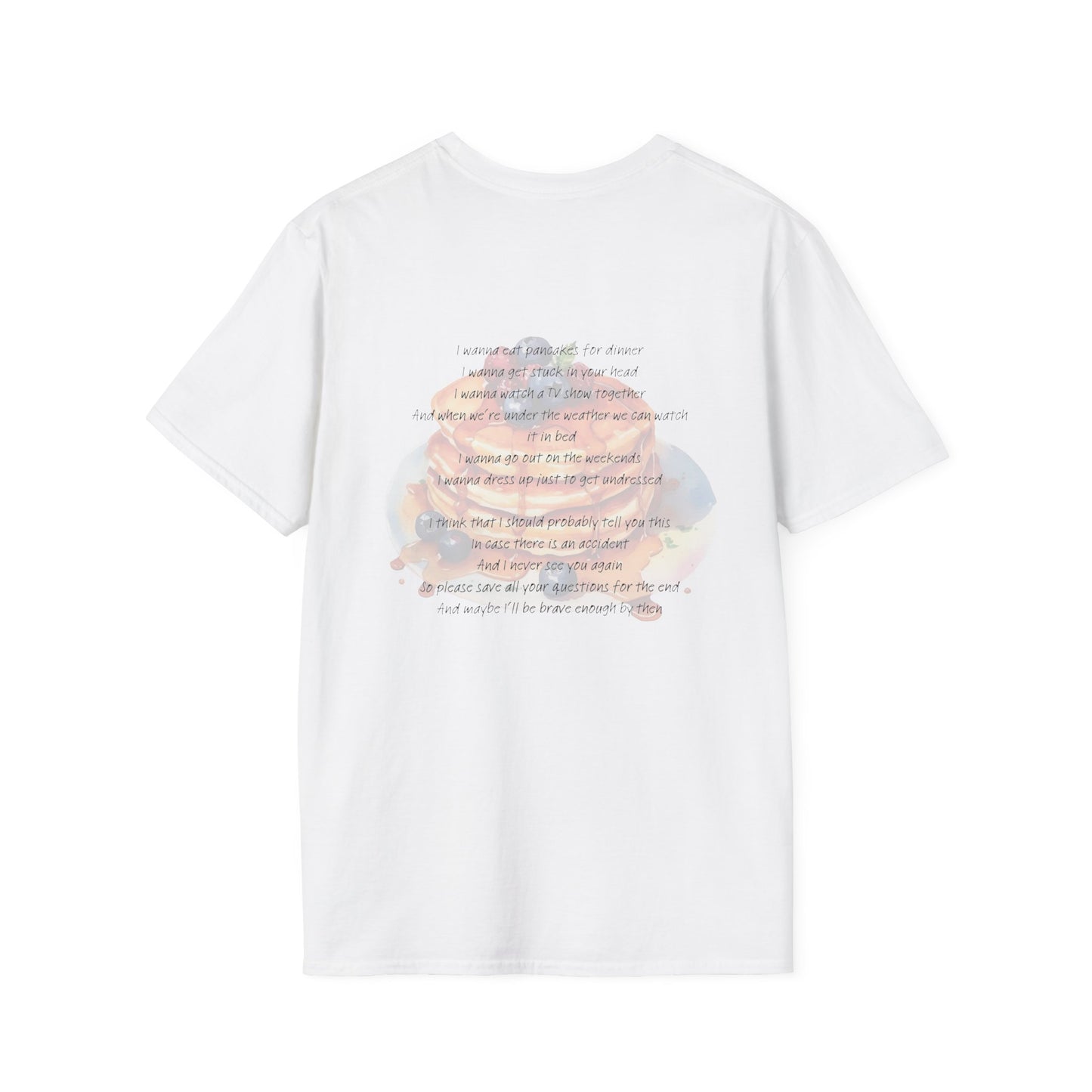 Pancakes for Dinner Soft Style Tee