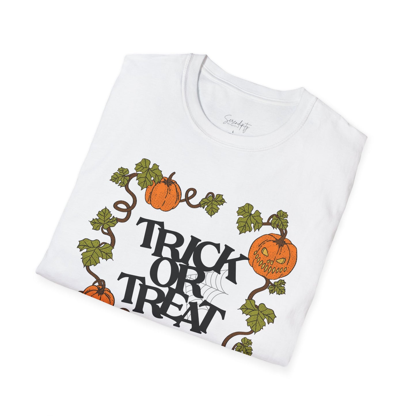 Vintage Trick or Treat Soft Style Tee