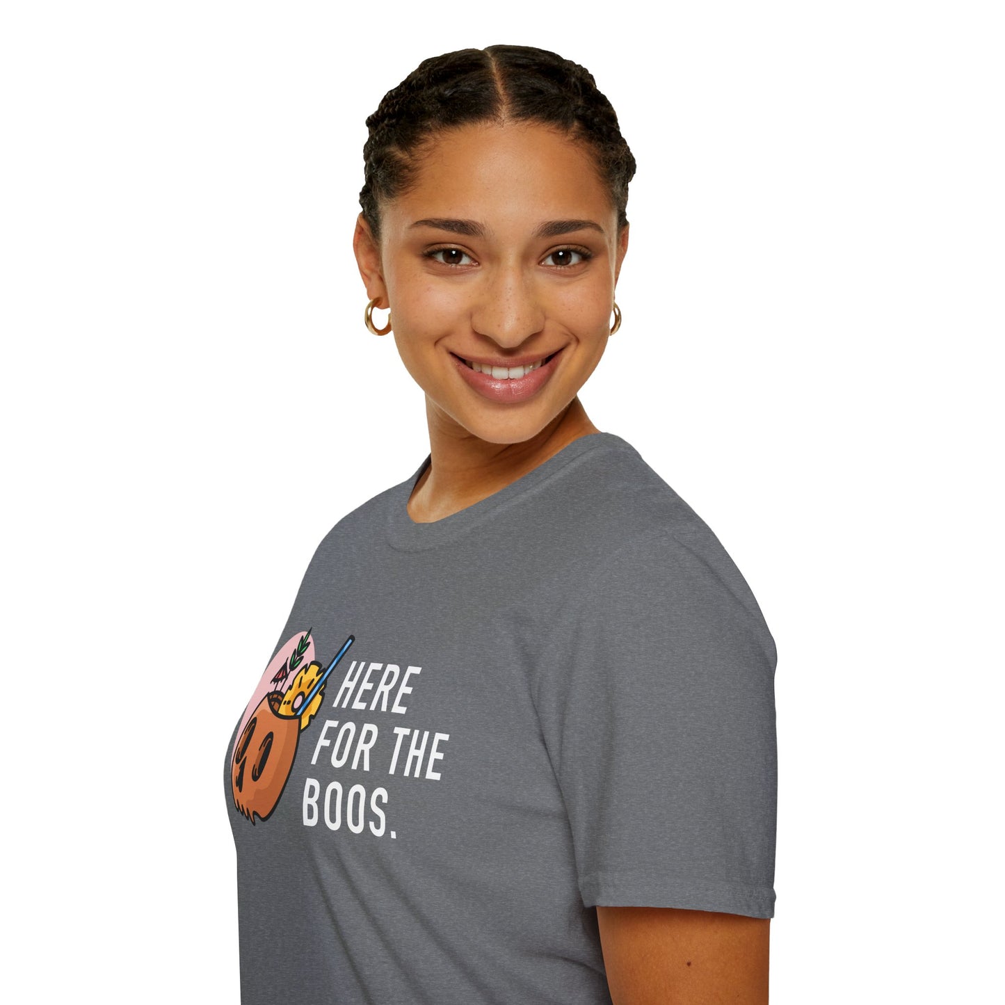 Here For The Boos Soft Style Tee