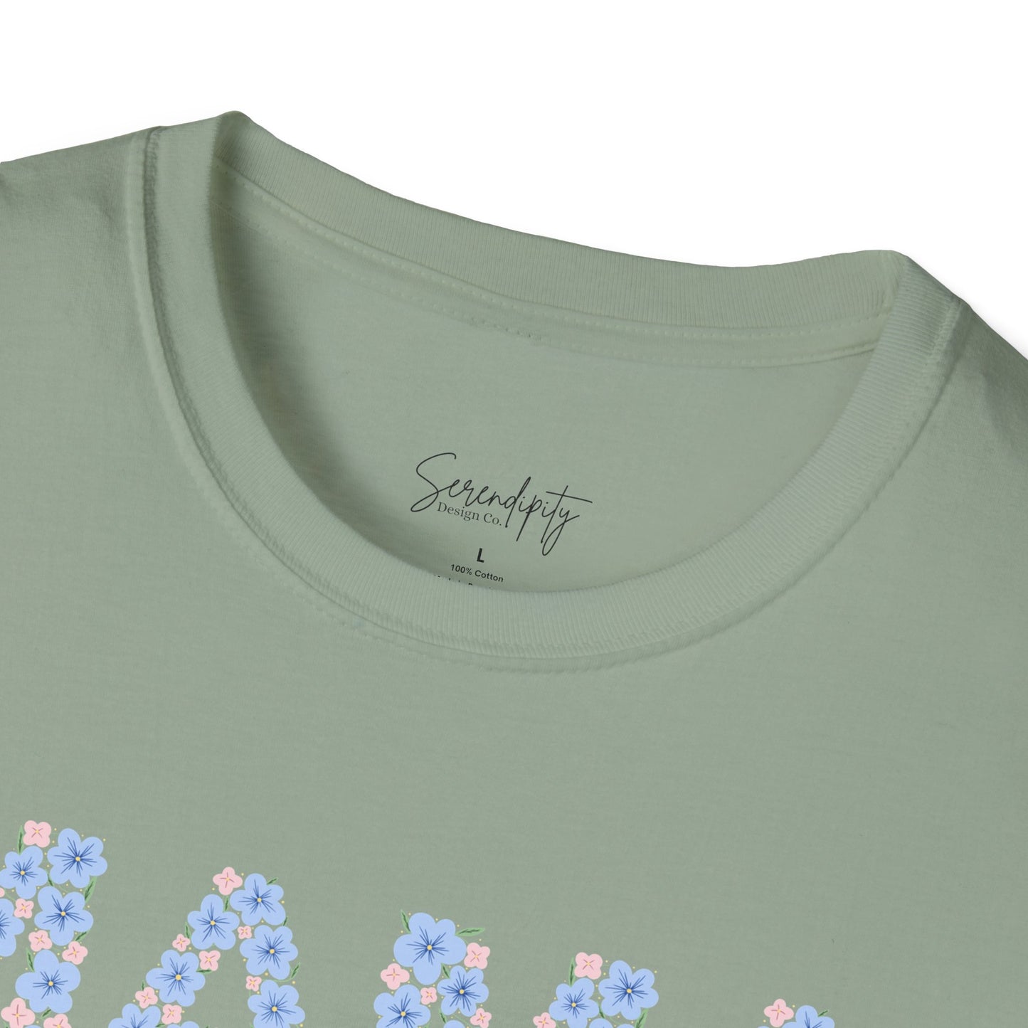 Mama Floral Soft Style Tee