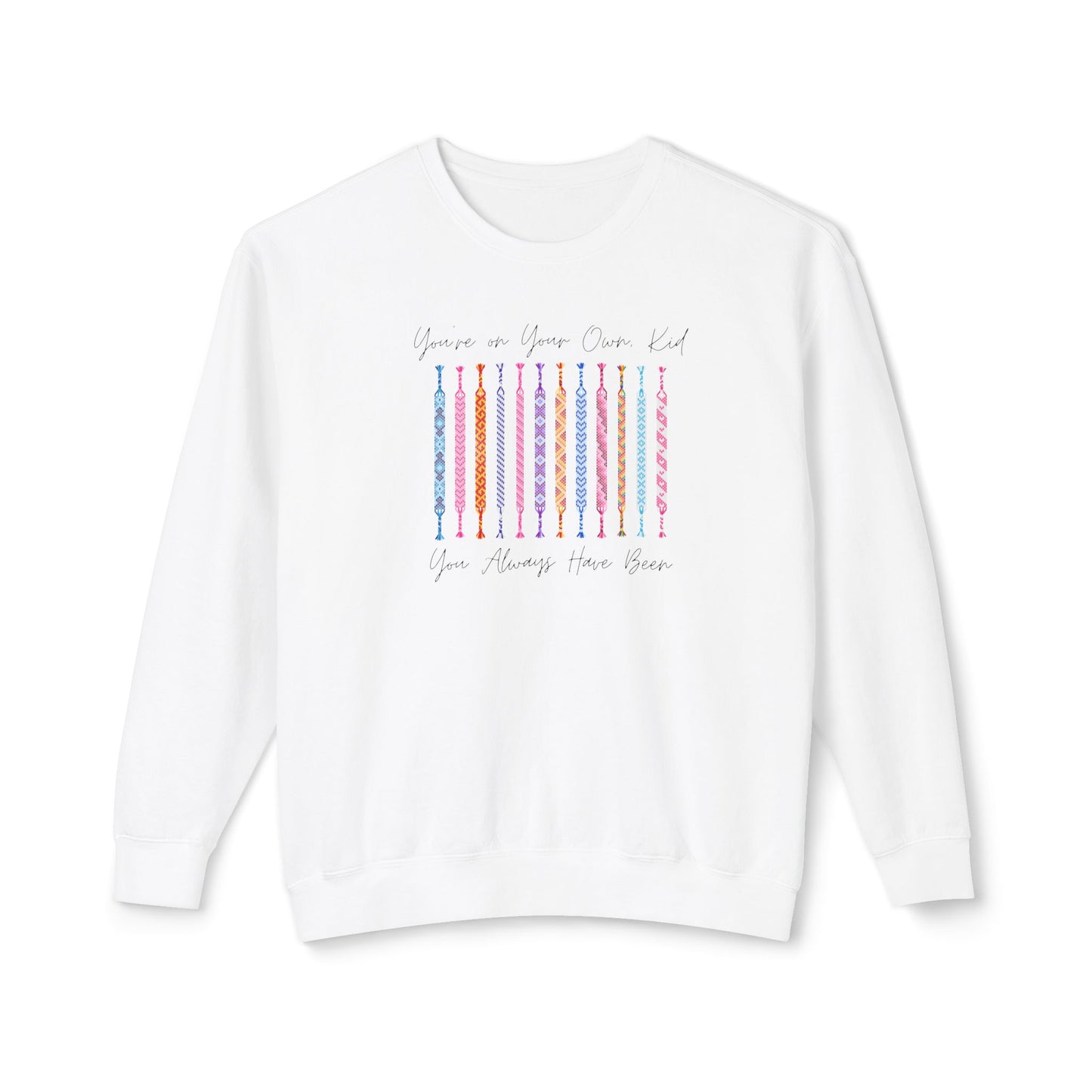Friendship Bracelets Comfort Colors Sweatshirt