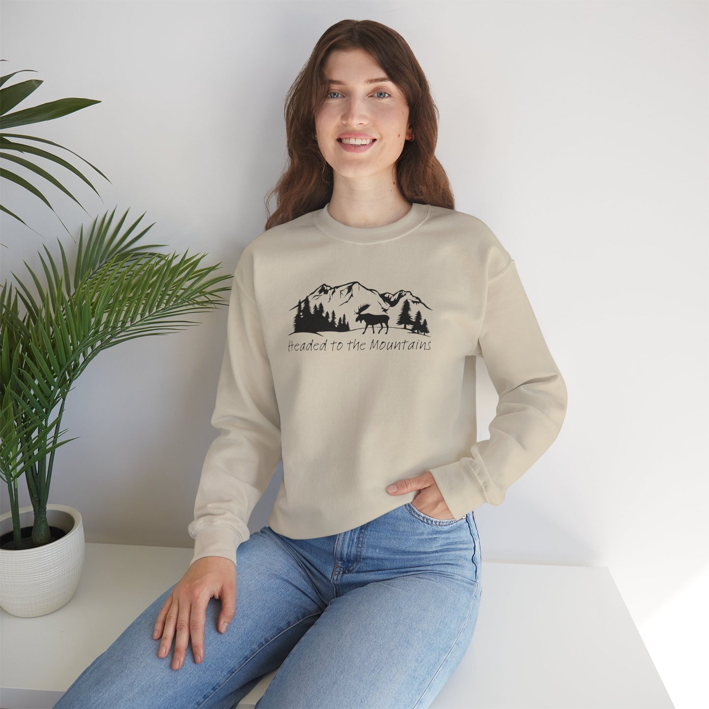 Headed to the Mountains Crewneck Sweatshirt
