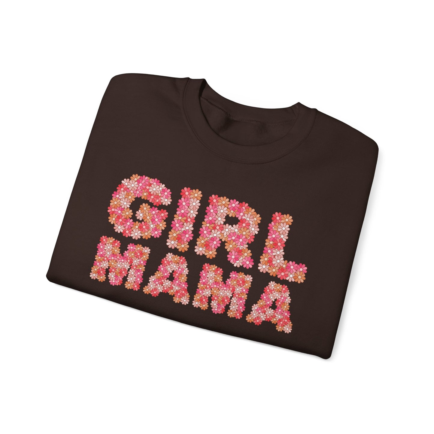 Girl Mama Floral Crewneck Sweatshirt