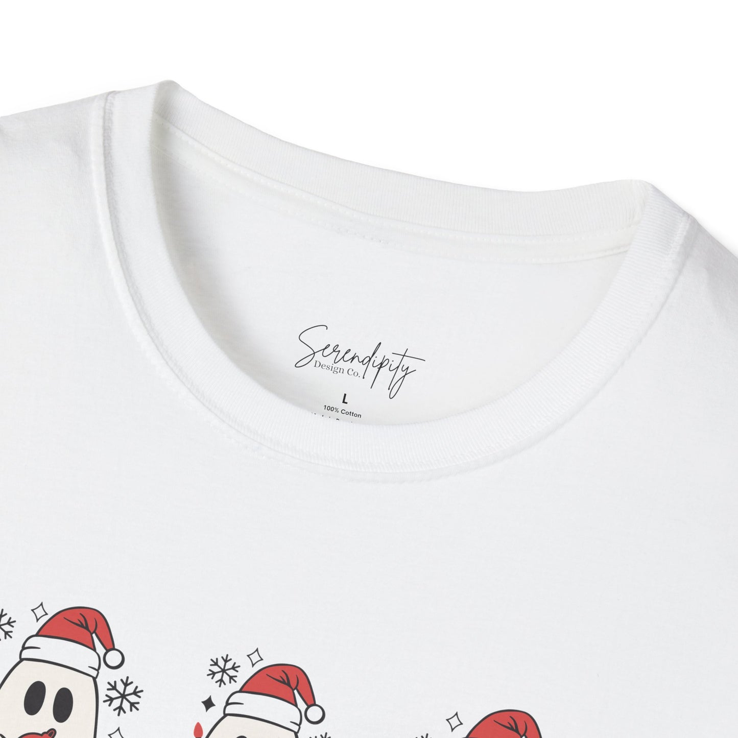 Christmas Ghosties Soft Style Tee