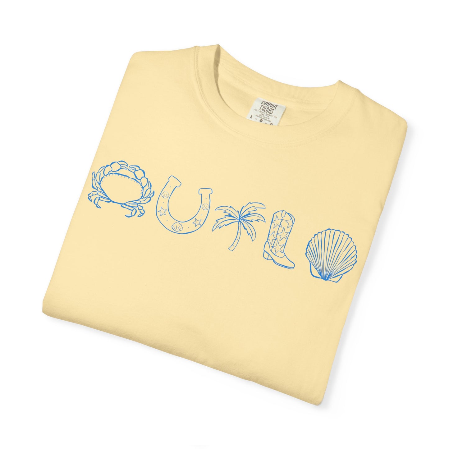 Coastal Cowgirl Comfort Colors Tee