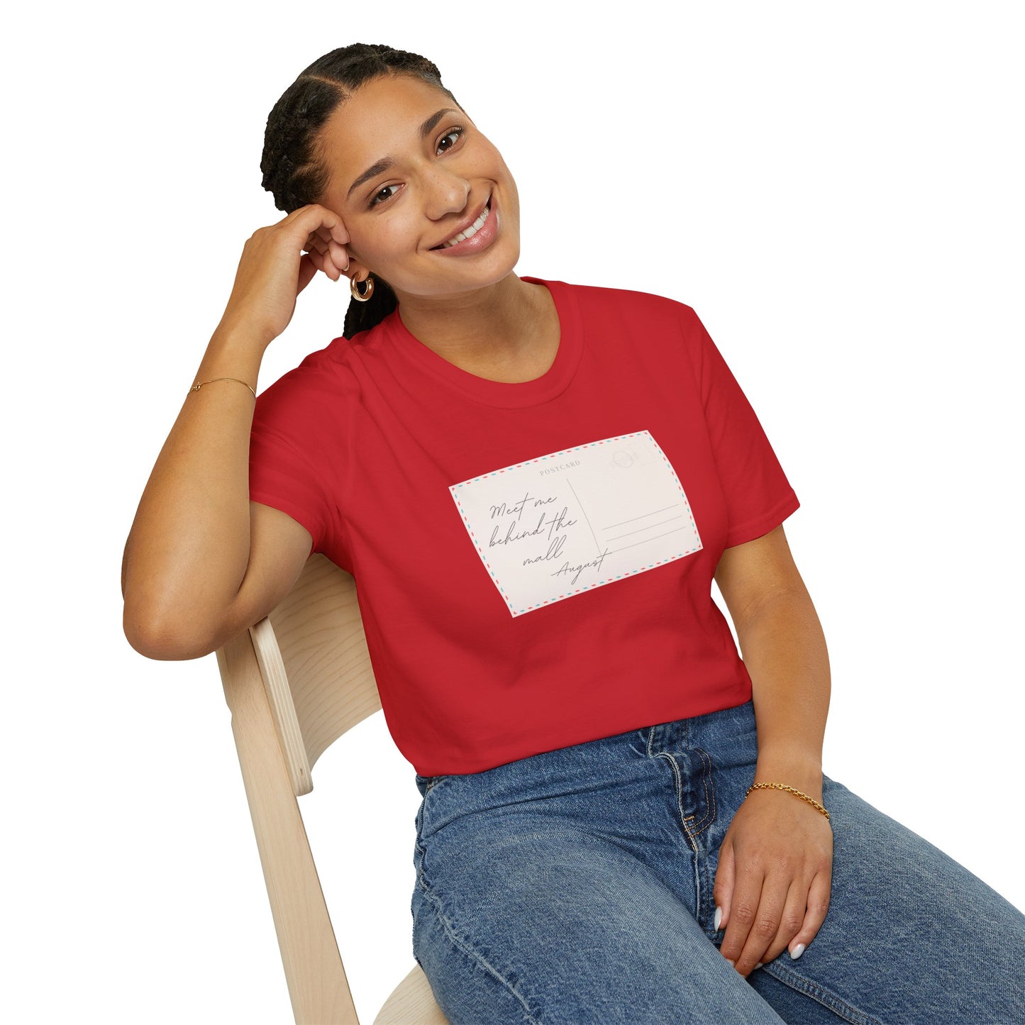 August Postcard Soft Style Tee
