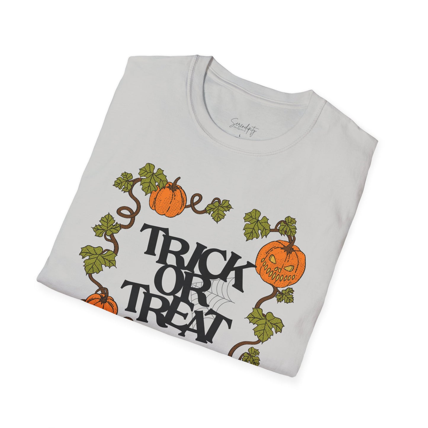 Vintage Trick or Treat Soft Style Tee