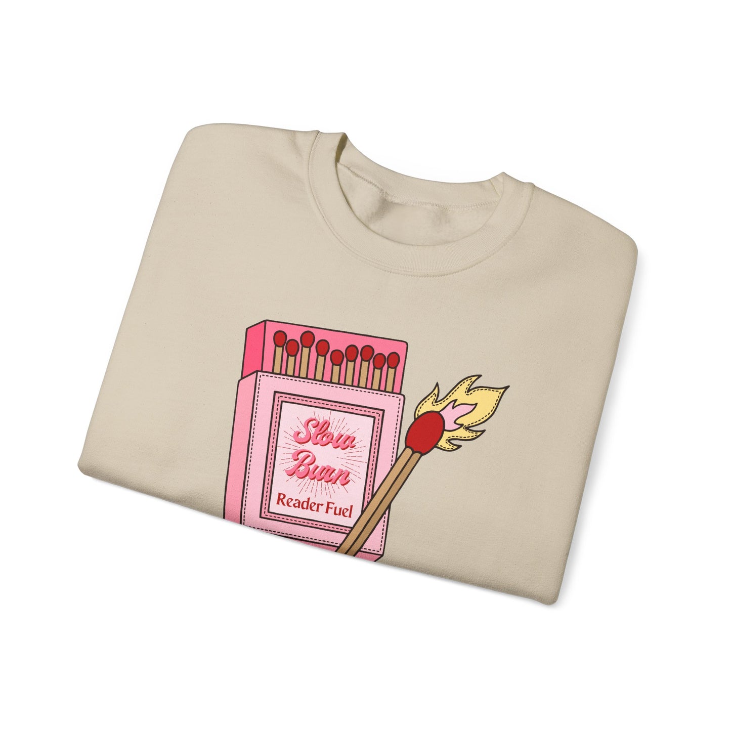 Slow Burn Matches Crewneck Sweatshirt