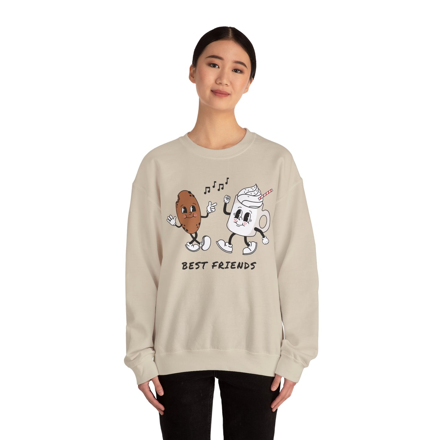 Milk & Cookies Best Friends Crewneck Sweatshirt