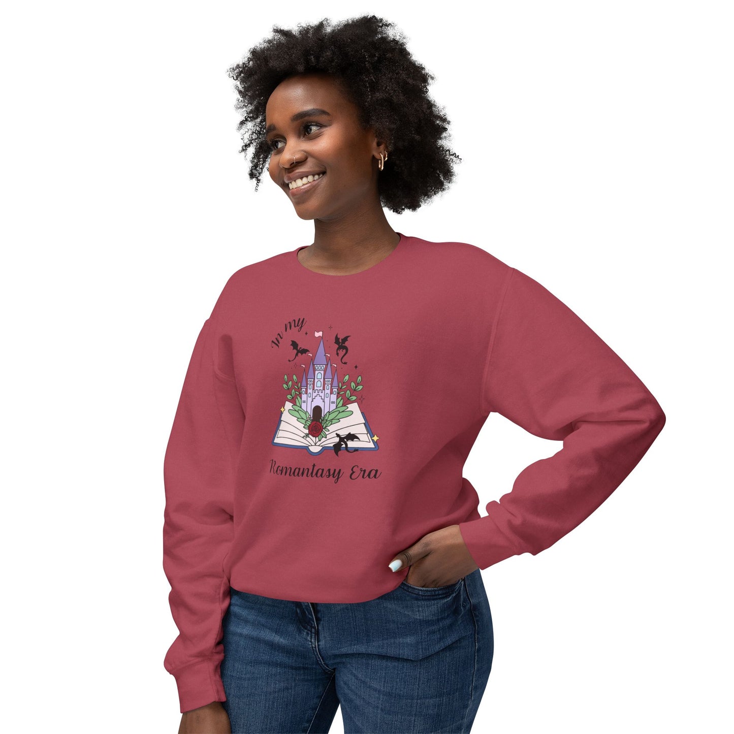 In My Romantasy Era Comfort Colors Sweatshirt
