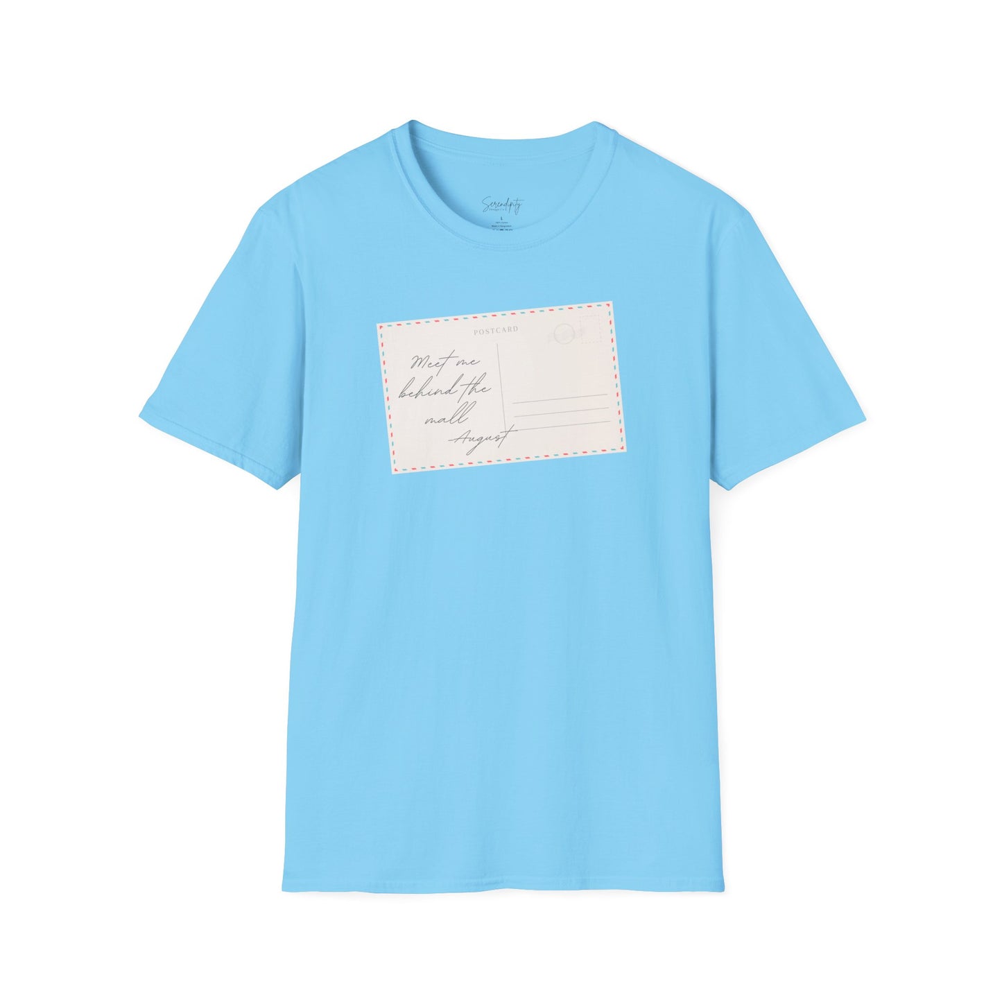 August Postcard Soft Style Tee