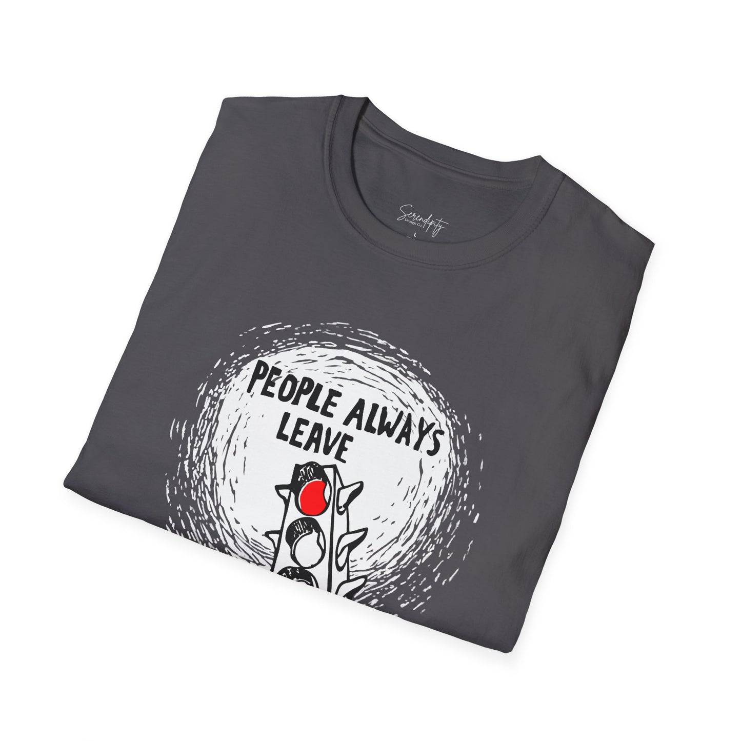 People Always Leave Soft Style Tee