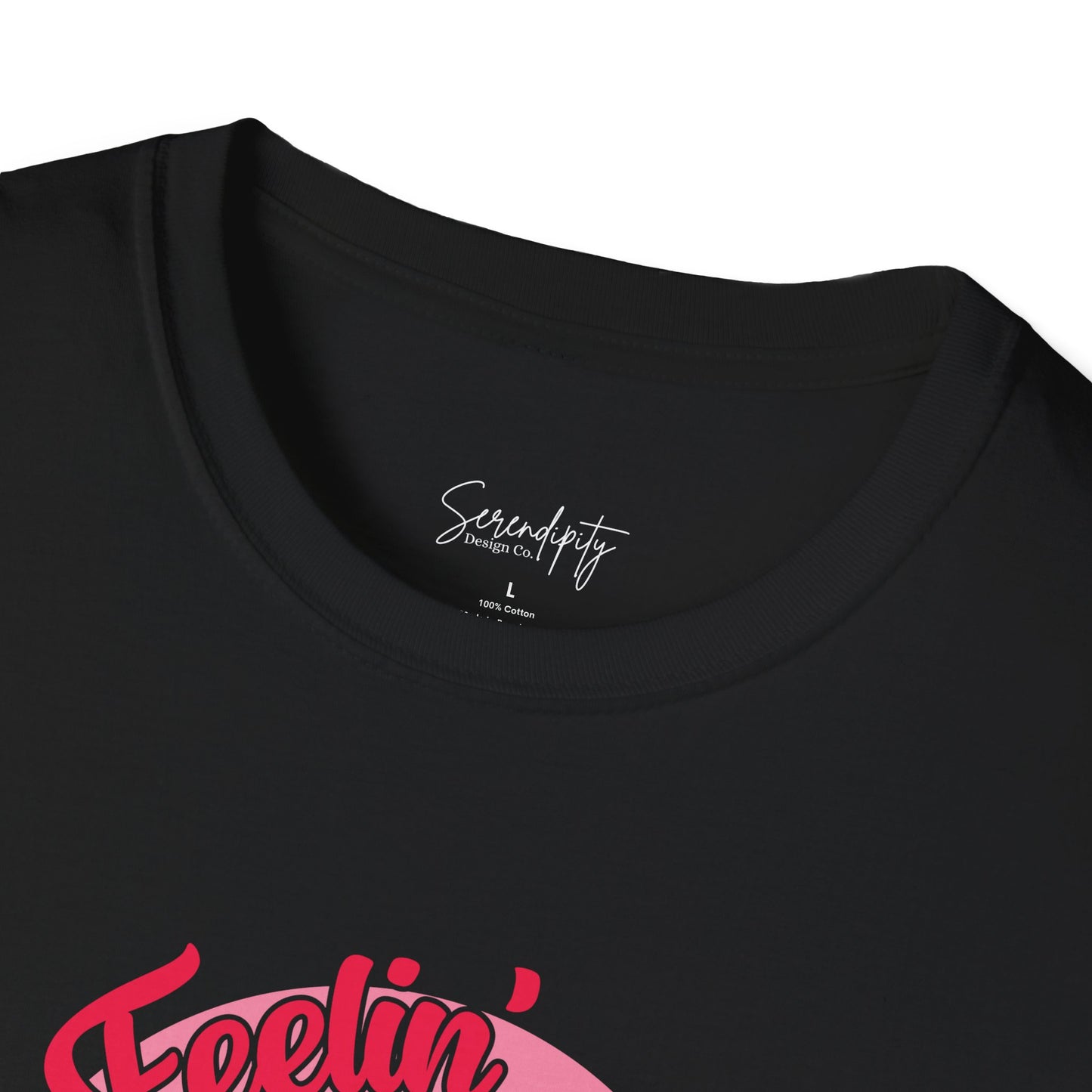 Feelin' Jolly Santa Soft Style Tee