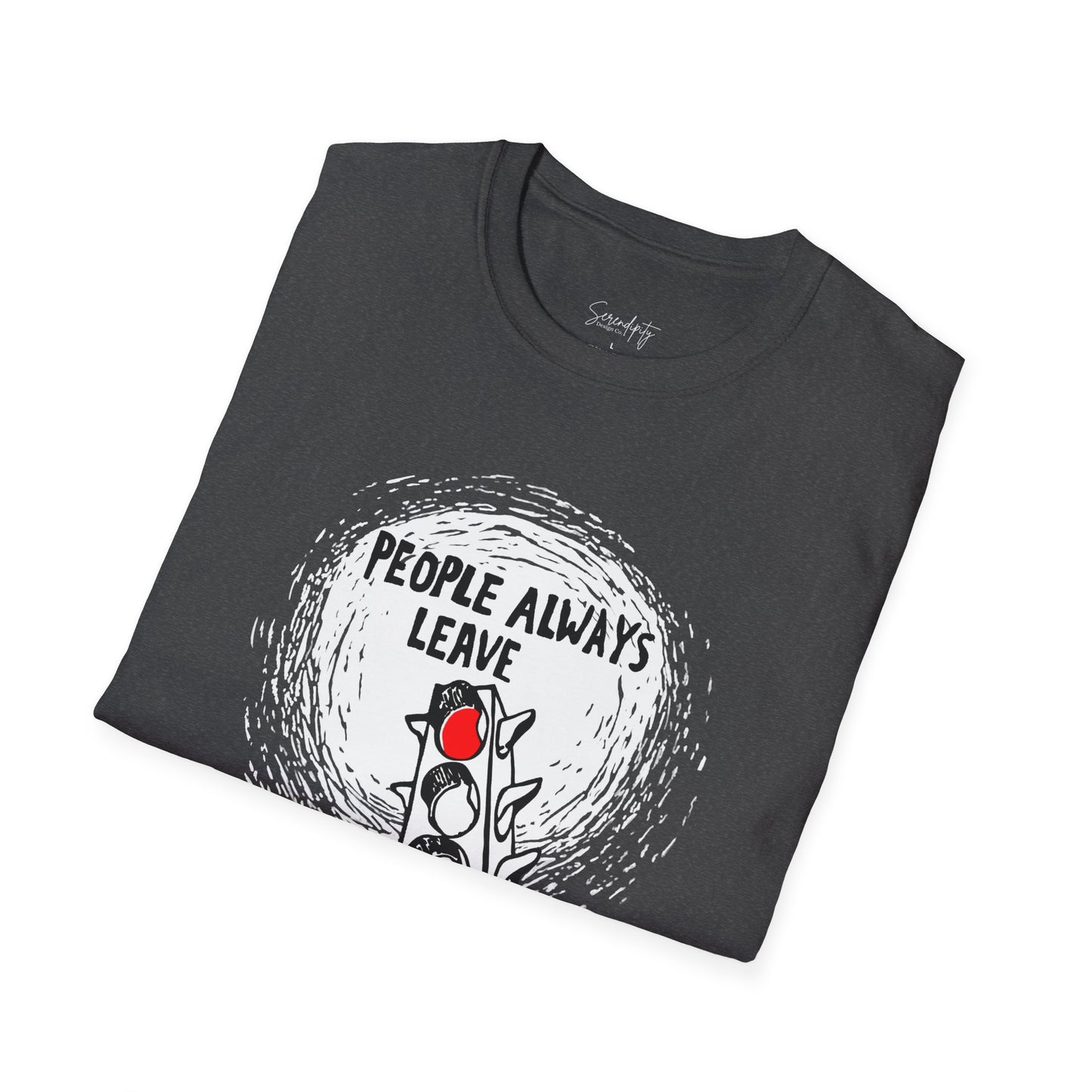 People Always Leave Soft Style Tee